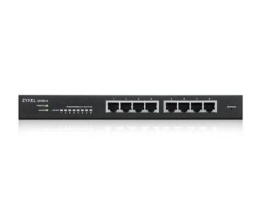 Zyxel Networks GS1915-8, 8-port GbE Smart Switch, hybird mode, standa